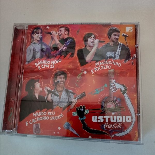 Cd Estúdio Coca Cola e Mtv Interprete Varios Artistas (2007) [usado]