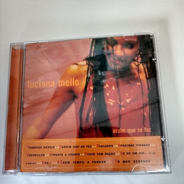 Cd Luciana Mello - Assim que Se Faz Interprete Luciana Mello (2000) [usado]