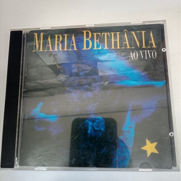 Cd Maria Bethãnia ao Vivo Interprete Maria Bethãnia [usado]