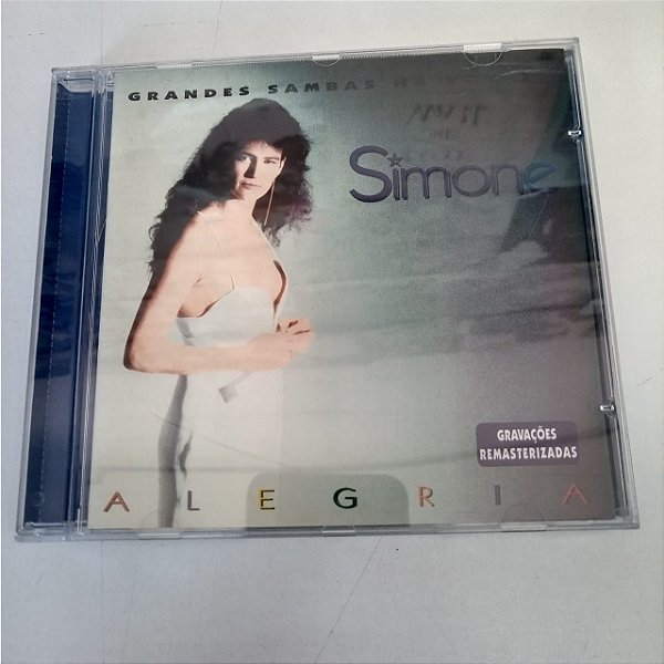 Cd Simone - Alegria /grandes Sambas Interprete Simone [usado]