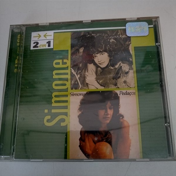 Cd Simone - Pedaços / 2 em 1 Interprete Simone [usado]