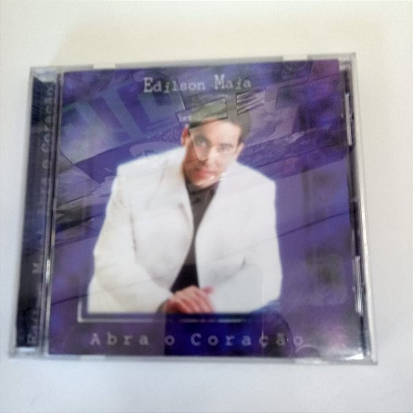 Cd Edilson Maia - Abra o Coração Interprete Edilson Maia [usado]
