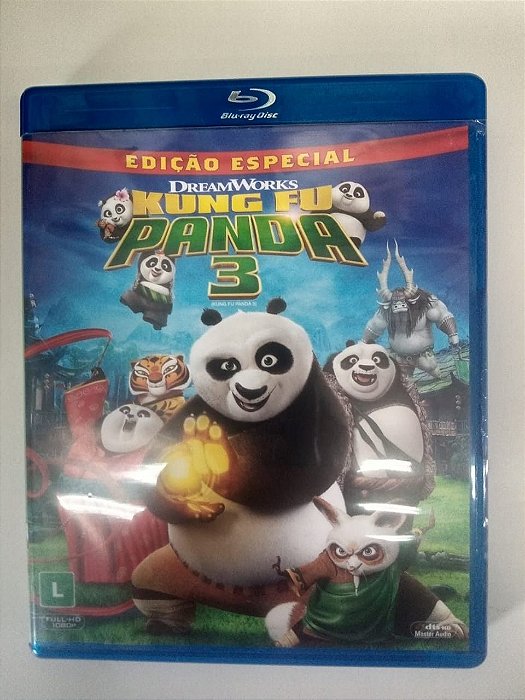 Dvd Kung Fu Panda 3 - Blu-ray Disc /blu-ray Disc Editora Jennifer Yuh [usado]