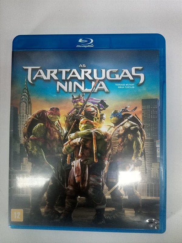 Dvd as Tartarugas Ninja - Blu Ray Disc Editora Joanthan Leisberamn [usado]