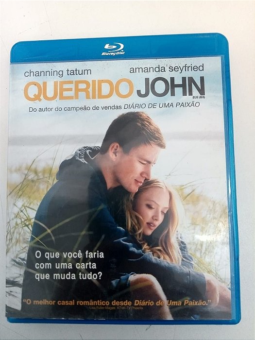 Dvd Querido John - Blu Ray Disc Editora Lasse Hallstrom [usado]