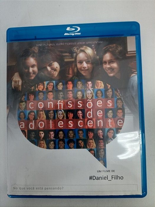 Dvd Confissões de Adolescente - Blu Ray Disc Editora Daniel Filho [usado]
