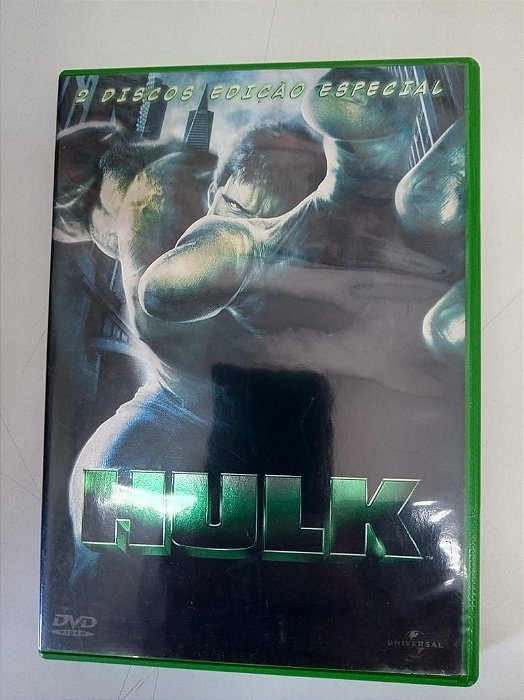 Dvd Hulk - 2 Discos Edição Especial Editora Universal [usado]