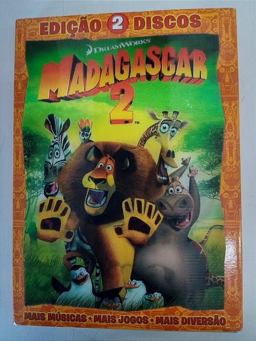 Dvd Madagascar 2 Editora Tom Mcgrath [usado]