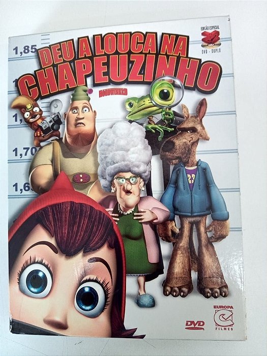 Dvd Deu a Louca na Chapeuzinho Editora Cory Erwards [usado]