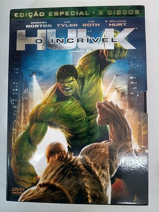 Dvd o Incrível Hulk Editora Lows Leterrier [usado]