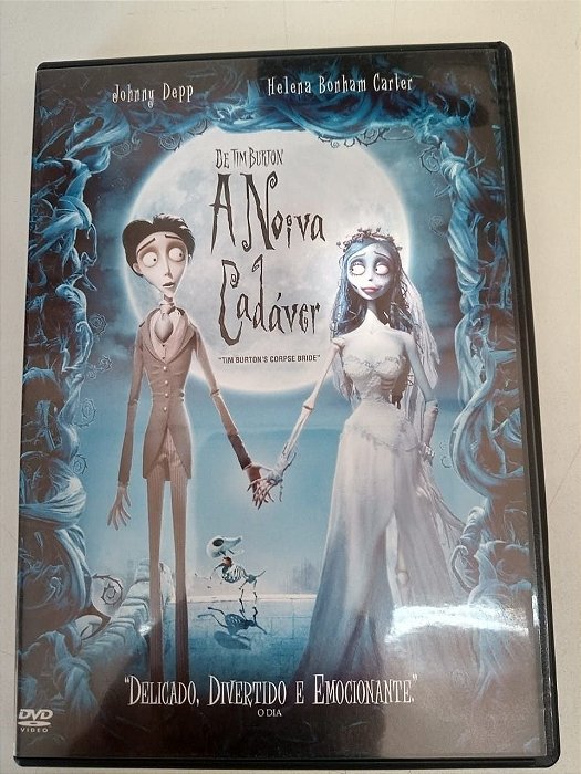 Dvd a Noiva Cádaver Editora Mike Jason [usado]