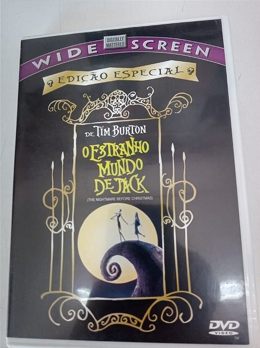 Dvd o Estranho M Undo de Jack Editora Henry Selick [usado]