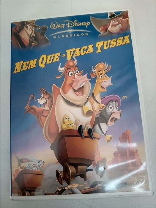Dvd Nem que a Vaca Tussa Editora Disney [usado]