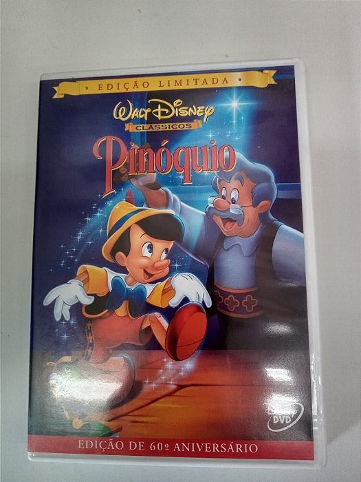 Dvd Pinóquio Editora Disney [usado]