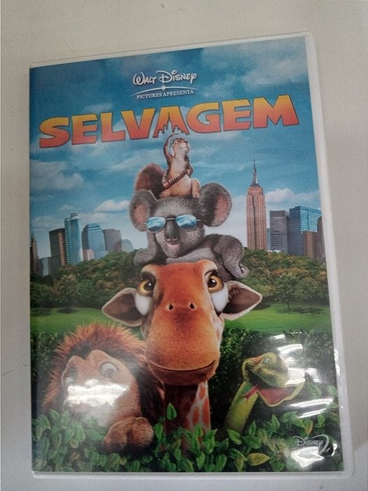 Dvd Selvagem Editora Disney [Usado] - Sebo Espaço Literário