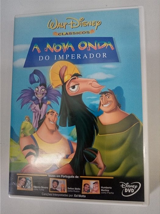 Dvd a Nova Onda do Imperador Editora Disney [usado]