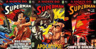 Gibi Morte do Superman, a - Mini-série em 3 Edições Autor [usado]