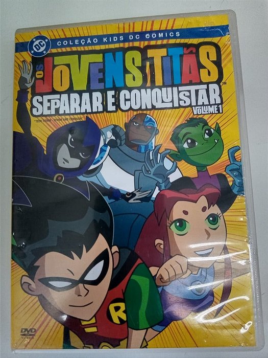 Dvd os Jovens Titãs - Separar e Conquistar Editora Warner [usado]