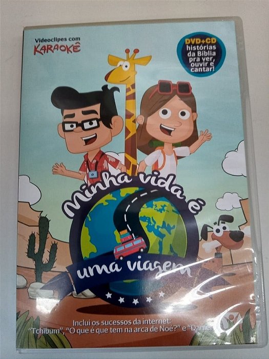 Dvd Minha Vida é Uma Viagem Editora Novo Tempo [usado]