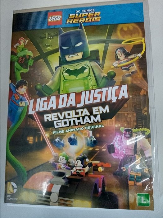 Dvd Liga da Justiça - Revolta em Gotham Editora Matt Peters [usado]