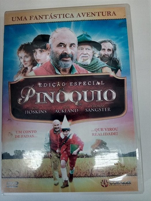 Dvd Pinóquio - Uma Fantástica Aventura Editora Alberto Sironi [usado]