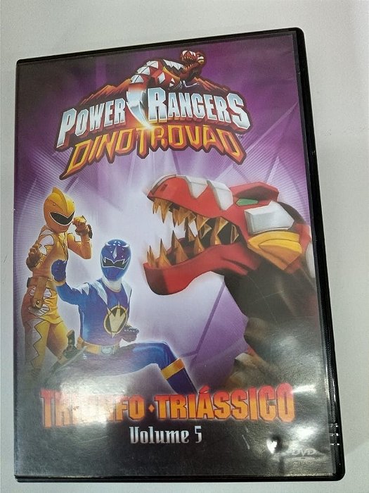 Dvd Power Randres - Dinotrovad /triunfo Clássico Vol.5 Editora Paul Genger [usado]