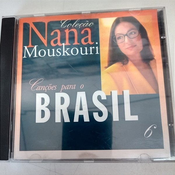 Cd Nana Mouskouri - Canções para o Brasil Interprete Nana Mouskouri [usado]