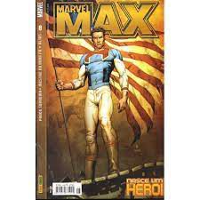 Gibi Marvel Max Nº 08 Autor Nasce um Herói (2004) [usado]