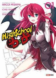 Gibi High School Dxd Nº 01 Autor Hiroji Mishima [usado]