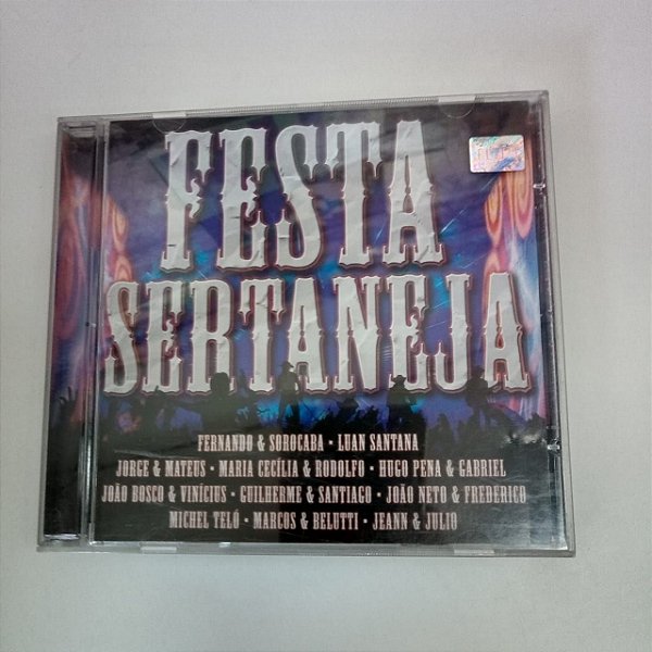 Cd Festa Sertaneja Interprete Varios Artistas (2010) [usado]