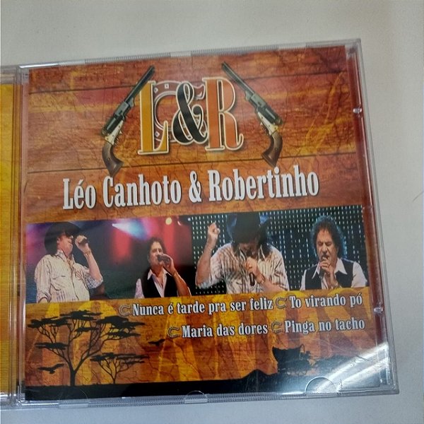 Cd Léo Canhoto e Robertinho Interprete Léo Canhoto e Robertinho (2009) [usado]