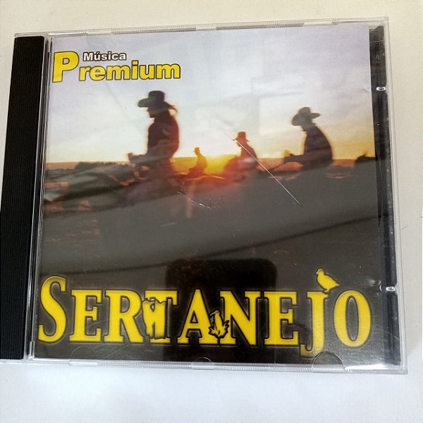Cd Sertanejo - Música Premium Interprete Varios Artistas [usado]