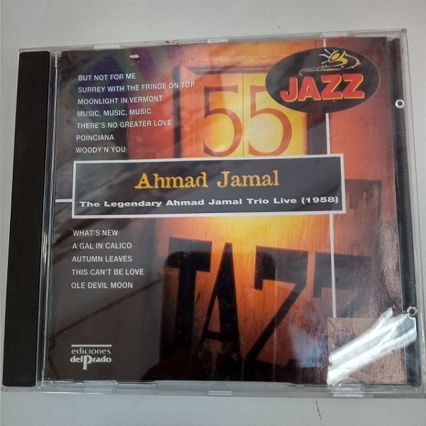 Cd Ahmad Jamal Trio Live 1958 Interprete Ahmad Jamal (1994) [usado]