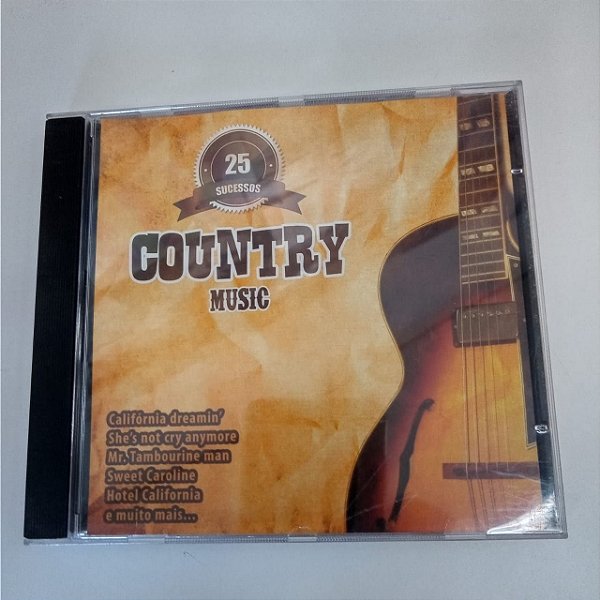Cd Country Music Interprete Varios Artistas [usado]