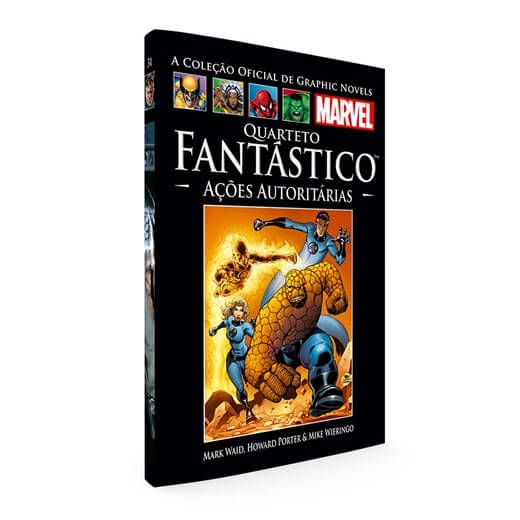 Gibi Graphic Novels Marvel Nº 31 Autor Quarteto Fantástico- Ações Autoritárias (2015) [seminovo]