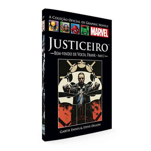 Gibi Graphic Novels Marvel Nº 19 Autor Justiceiro: Bem-vindo de Volta, Frank Parte 2 (2015) [seminovo]
