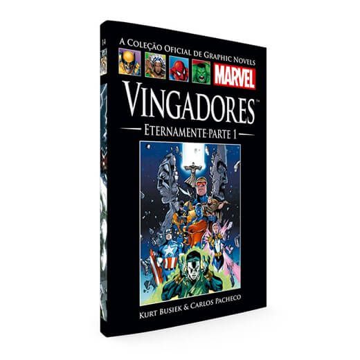 Gibi Graphic Novels Marvel Nº 14 Autor Vingadores Eternamente Parte 1 (2015) [seminovo]