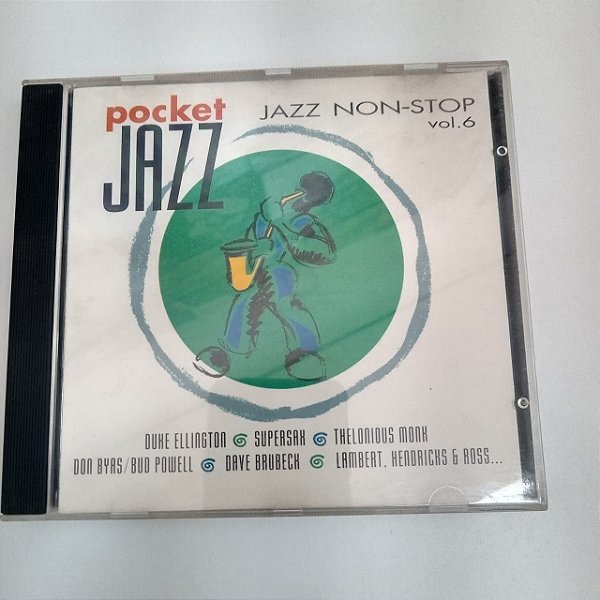 Cd Pocket Jazz - Jazz Non -stop Vol.6 Interprete Varios Artistas [usado]