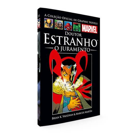 Gibi Graphic Novels Marvel Nº 53 Autor Doutor Estranho o Juramento (2014) [seminovo]