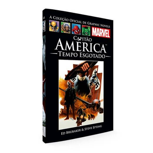 Gibi Graphic Novels Marvel Nº 44 Autor Capitão América - Tempo Esgotado (2013) [usado]