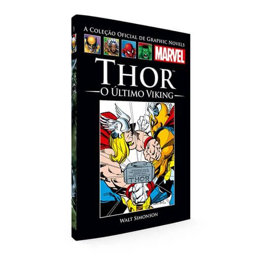 Gibi Graphic Novels Marvel Nº 5 Autor Thor o Último Viking (2015) [seminovo]
