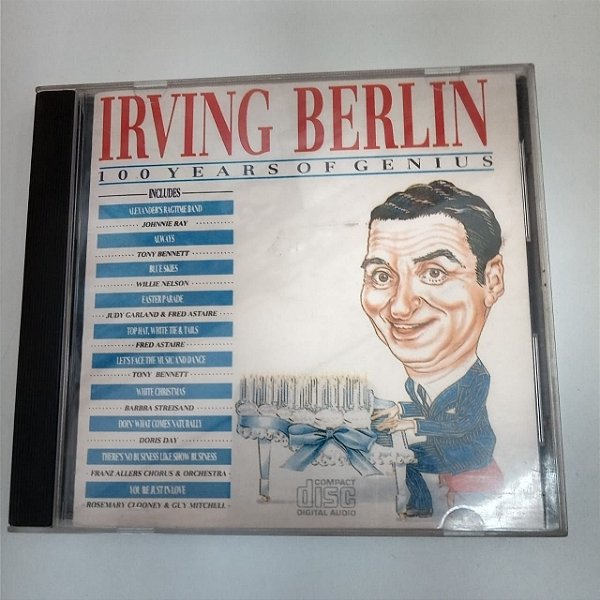 Cd Irving Berlin - 100 Yers Of Genius Interprete Irving Belin [usado]