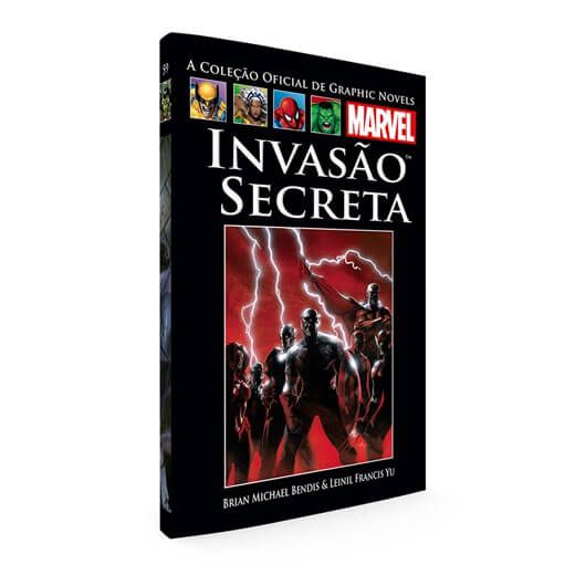 Gibi Graphic Novels Marvel Nº 59 Autor Invasão Secreta (2015) [seminovo]