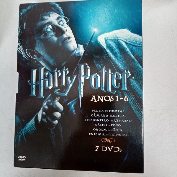 Dvd Harry Potter - 7 Dvds Editora David Yates [usado]