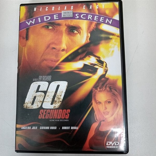 Dvd 60 Segundos Editora Dominic Sena [usado]
