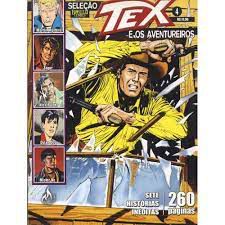 Gibi Tex e os Aventureiros Nº 4 Autor Seleção Bonelli Comics [usado]