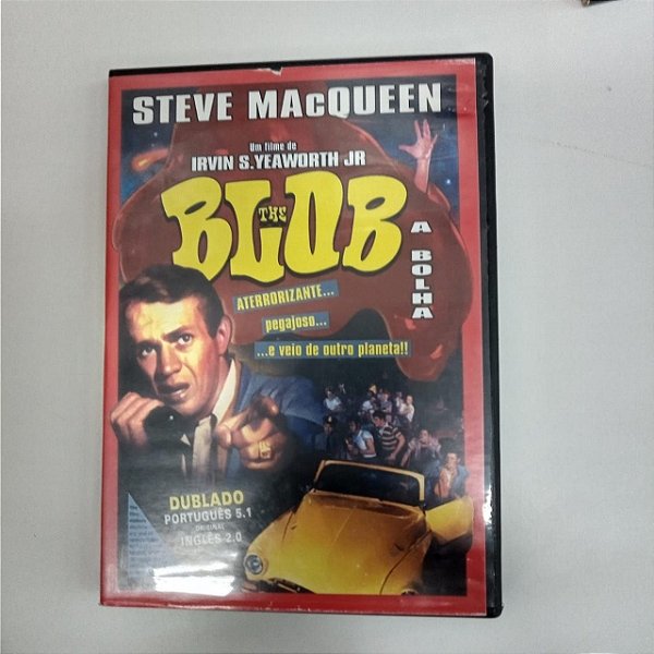 Dvd The Blob - a Bolha Editora Irvin S.yeamorth Jr. [usado]