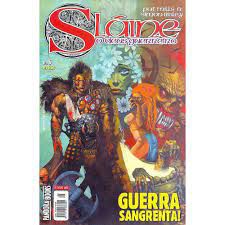 Gibi Sláine, o Deus Guerreiro Nº 06 Autor Pat Mills/ Simon Bisley (2001) [usado]