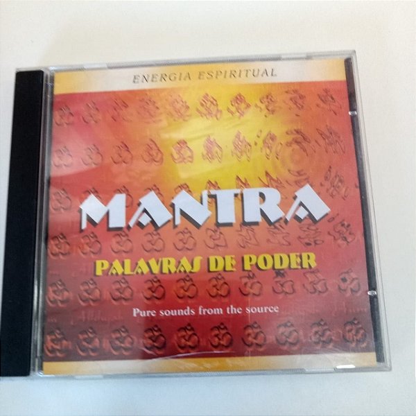 Cd Mantra - Palavras de Poder Interprete Steinar Lund [usado]