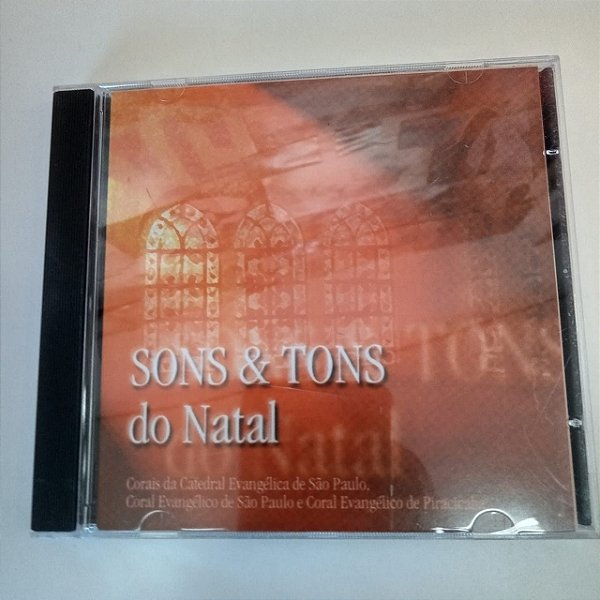 Cd Sons e Tom do Natal Interprete Vários Corais [usado]